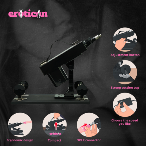 Rhoades Sex machine with 14 unique accessories